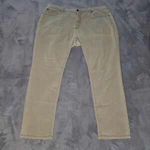 Ezekial Pants Mens 38 x 31 Beige Khaki 305 Chopper Jeans Slim Stretch Surf Skate